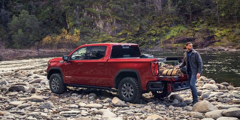 2026 GMC Sierra 1500 performance in Garden City Park, NY with powerful engine options including the 6.2L V8 and 3.0L Duramax Turbo-Diesel, ideal for towing and hauling.