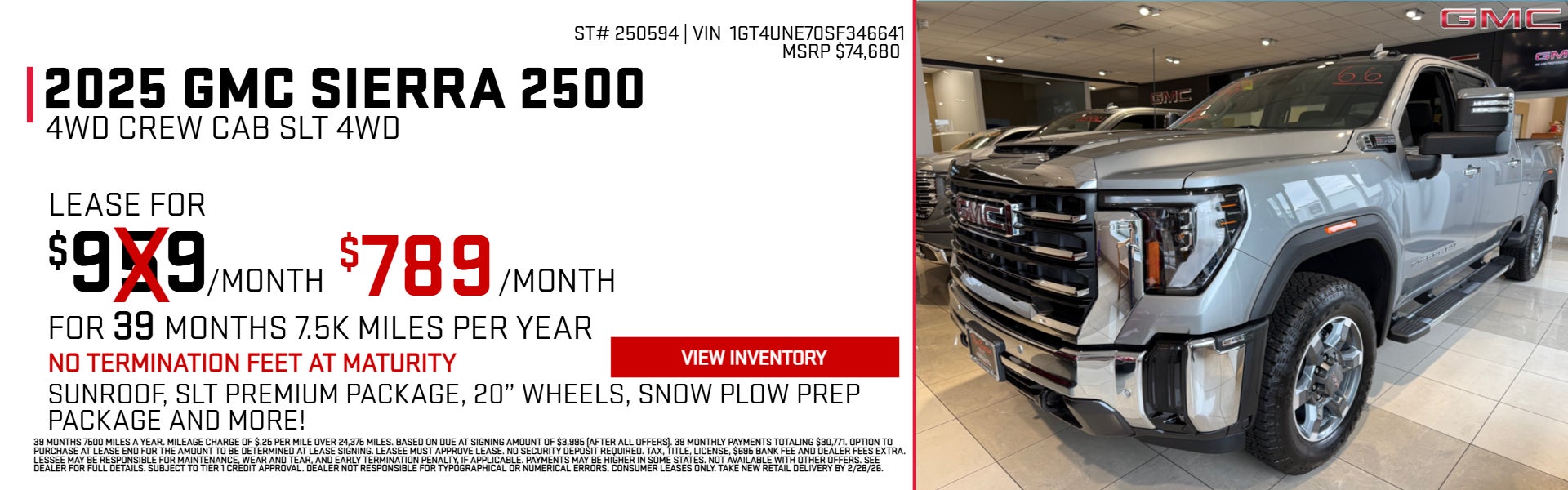 White 2025 GMC SIERRA 1500