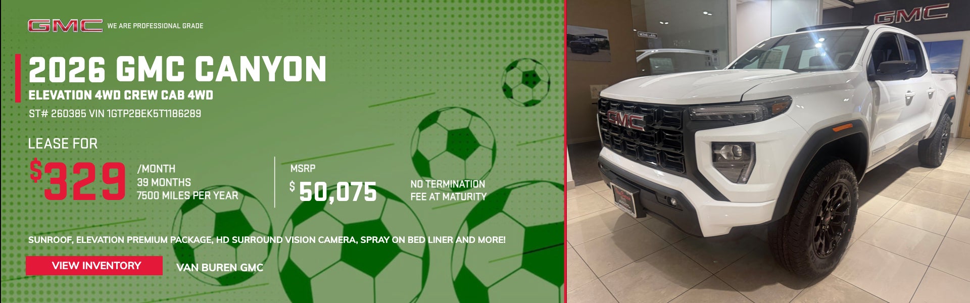 2026 GMC Canyon Elevation
