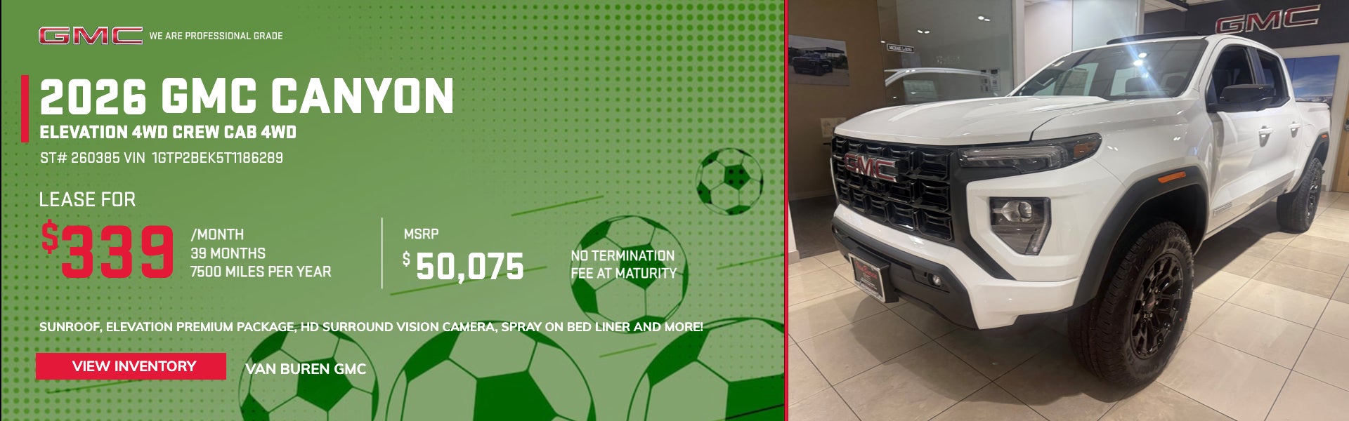 2026 GMC Canyon Elevation