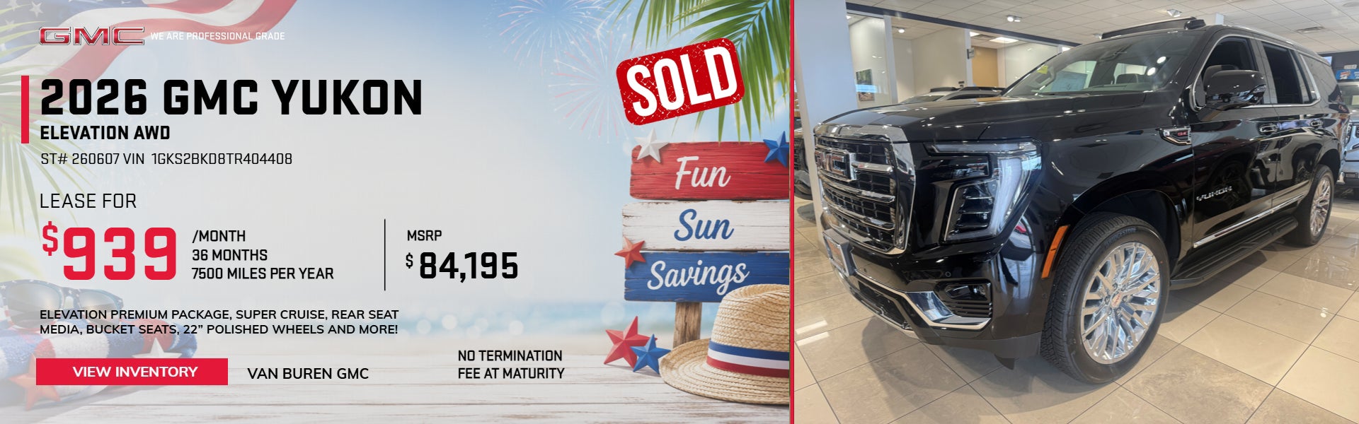 2026 GMC YUKON ELEVATION AWD