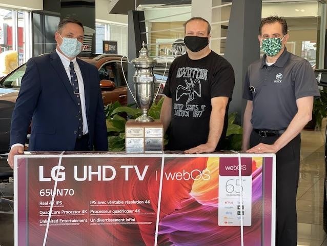 Congratulations to Fred for winning 1st Prize in our Before the Final Buzzer Event!