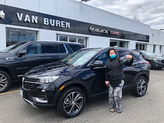 Congrats to Diana on your new 2021 Buick Encore GX